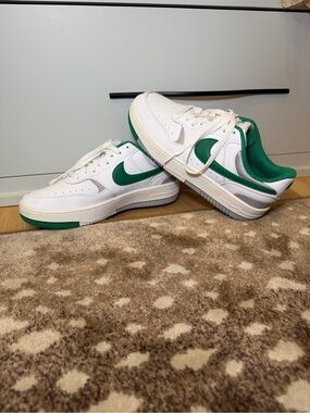 Nike Gamma Force Malachite Women's Low Top Lace-Up Leather Sneakers DX9176-106